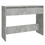 Konsolinis staliukas，konsolinis stalas, betono, 100x35x76,5cm, apdirbta mediena CFE91263