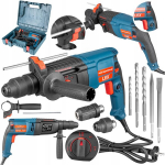 Perforatorius LEX LX262, 2500 W, SDS+, 3 funkcijos, su lagaminu ir priedais