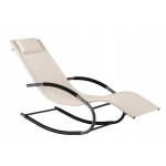 Supamas sodo gultas Modern Home, 140x63x89 cm, smėlio spalvos
