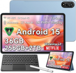 Plan&scaron;etinis kompiuteris Blackview MEGA2 11.97" Android 15 2.4G+5G Wifi, RAM 36 Go ROM 256 Go/SD 2 To 9000mAh Mėlyna + K1
