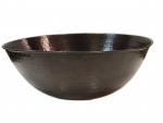 Vario kriauklė 40x16 cm, rankų darbo, DARK ANTIQUE