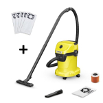 Karcher WD 3 + MicroFleece mai&scaron;eliai 5vnt