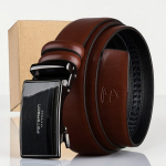 Natūralios odos diržas vyrams Peterson, rudas