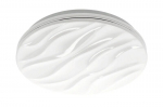 LED &scaron;viestuvas DELION, 32 W, 2560 lm, 4000K, IP44, &Oslash;375 mm, baltas, LD-DEL32W-NW-10