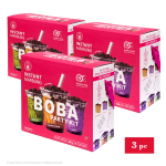 3 vnt burbulinės arbatos vakarėlių komplektai 18 asmenims - Boba Party Kit, O's Bubble, 18x60g