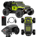 Nuotoliniu būdu valdomas visureigis 4x4 su LED ir 2 baterijomis &ndash; Overmax X-Vast