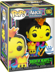 Funko POP! Disney Allice in wonderland Black Light Queen of Hearts with King Exclusive