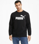 Džemperis vyrams Puma ESS Big Logo Crew FL M 586678, juodas
