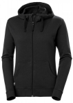 Helly Hansen Manchester moteri&scaron;kas džemperis su gobtuvu ir užtrauktuku, tamsiai mėlynas, XS