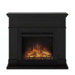 Pastatomas elektrinis židinys Tagu Larsen Deep Black