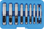 Skylių perforatorių rinkinys | 3 - 12 mm | 9 vnt. BGS Technic-565