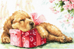 Siuvinėjimo rinkinys Magic Needle Guarding your Gift 59-25