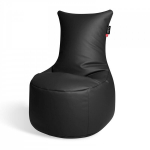 Sėdmai&scaron;is Qubo&trade; Muff, dirbtinė oda, juodas