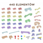 Stem lentos priedai, 440 vnt.