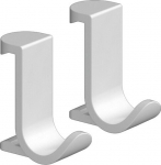 Kabliukas Hansgrohe WallStoris, matinis baltas, 2 vnt, HG27914700