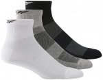 Kojinės suaugusiems Reebok Te Ank Sock 3p, baltos