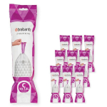 Brabantia mai&scaron;ai &scaron;iuk&scaron;lėms C 10-12 l, 200 vnt.