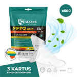 FFP2 medicininiai respiratoriai BM-026 NRD, 500 vnt., BM-026 (500vnt.)
