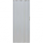 Sulankstomos durys 001P WHITE ąžuolas matinis - 80 cm