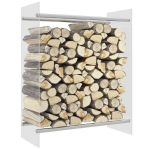 Stovas malkoms vidaXL, 80x35x100 cm, skaidrus