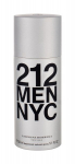 Pur&scaron;kiamas dezodorantas Carolina Herrera 212 Men vyrams 150 ml