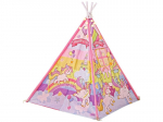Vaiki&scaron;ka indėni&scaron;ka palapinė Unicorn Ponies Pink