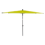 Lauko skėtis Patio balkoninis saulės skėtis 2,1 x 1,4 m žalias metalinis UV apsauga
