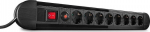 Power Socket 8 Sockets with Switch LINDY 73104 1,4 m 3500 W 230 V