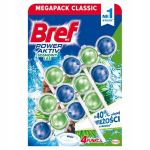 Bref Power Aktiv WC gaiviklis, 3x50 g