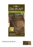 Plaukų dažai BioKap Blond natural light 8.03, 140 ml