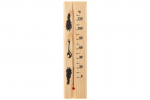 Saunos Termometras 4living 182887 Medinis