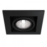 Ta&scaron;kinis &scaron;viestuvas Maytoni Downlight, juodos spalvos DL008-2-01-B