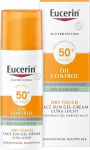 Gelinis kremas nuo saulės Eucerin Sun Oil Control Dry Touch SPF 50+, 50 ml