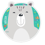 Stalo kilimėlis Ambition Junior Teddy, 33,5 cm