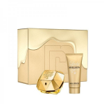 Rinkinys Paco Rabanne Lady Million moterims: kvapusis vanduo EDP, 80 ml + kūno losjonas, 100 ml
