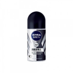 Rutulinis dezodorantas Nivea Invisible For Black & White Power Roll-On, 50ml