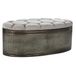 Suoliukas DKD Home Decor, pilkas