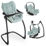 Rinkinys lėlei Smoby Maxi Cosi Quinny 3in1 Baby Carrier Rocker