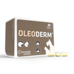Oleoderm pa&scaron;aro papildas gyvūnams, 60 vnt.