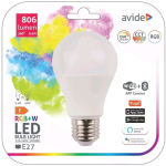 LED lemputė Avide Smart 9.4W RGB+W WiFi+BLE E27