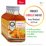 Tailandieti&scaron;kas saldusis čili padažas, Sweet Chilli Sauce, Thai Dancer, 5x175ml