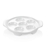 Porceliano lėk&scaron;tė 6 sraigėms, &Oslash;15cm
