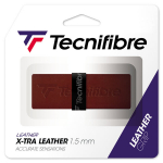 Teniso raketės apvija Tecnifibre X-TRA LEATHER, 1.5mm, Ruda
