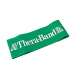 Thera-band elastinės juostos kilpa, žalia, 7,5 cm