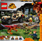 76951 LEGO&reg; Jurassic World Piroraptoriaus ir dilofozauro transporteris