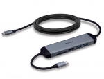 &Scaron;akotuvas Lindy LY43326 4k HDMI, PD 3.0, USB 3.2 Gen 1, SD/microSD