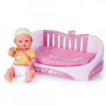 Lėlė su lovele Famosa Nenuco Baby, 35 cm