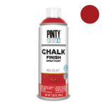 Pur&scaron;kiami dažai PintyPlus Chalk, raudoni, 400ml