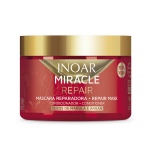 Atkurianti blizgesio suteikiantis plaukų kaukė Inoar Miracle Repair, 250 g