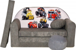Vaiki&scaron;ka sofa, Welox, pilka